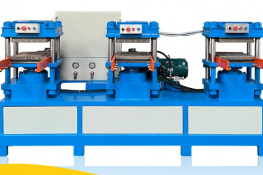 Rubber insole molding machine